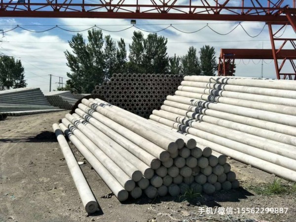 衢州190*10米非预应力水泥电线杆